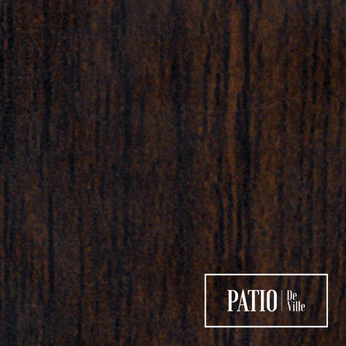 Plancher d'aluminium brun foncé