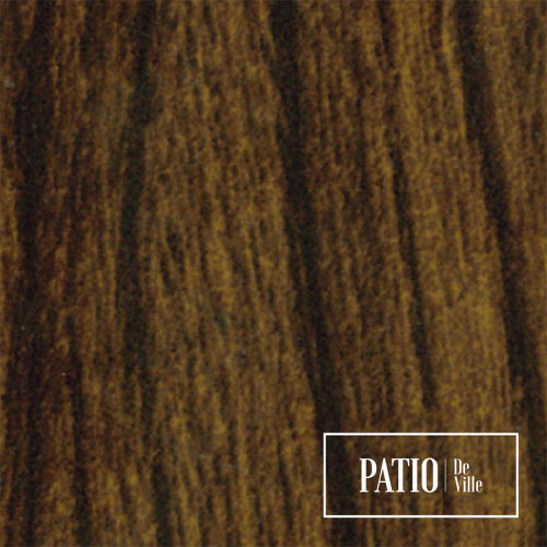 Plancher d'aluminium brun foncé