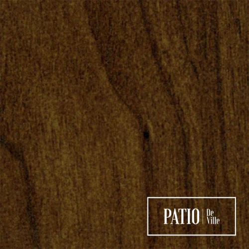 Plancher d'aluminium brun bois